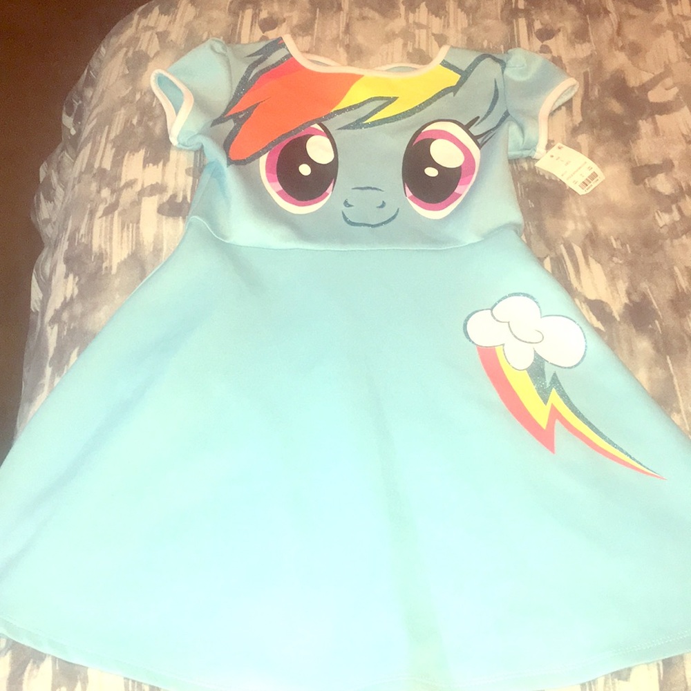 My little pony dress w/wings